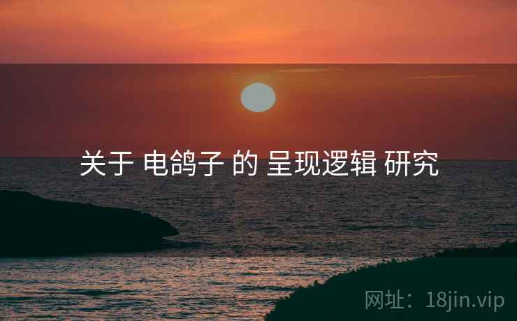 关于 电鸽子 的 呈现逻辑 研究