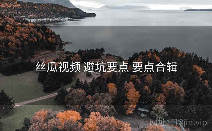 丝瓜视频 避坑要点 要点合辑
