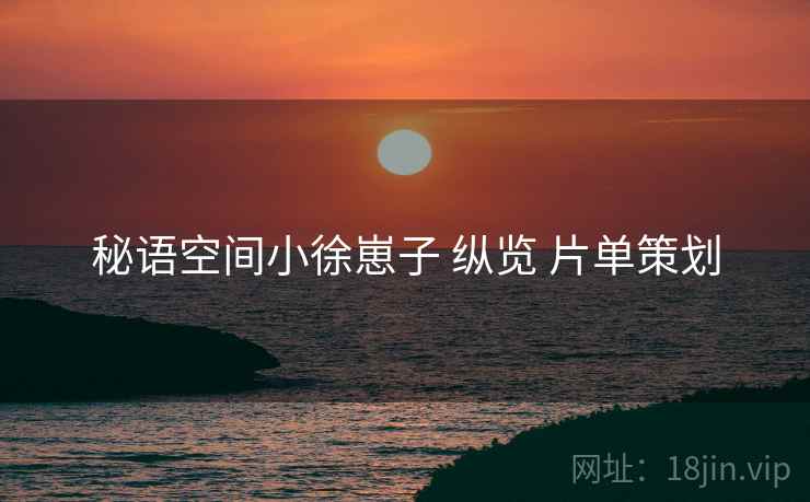 秘语空间小徐崽子 纵览 片单策划