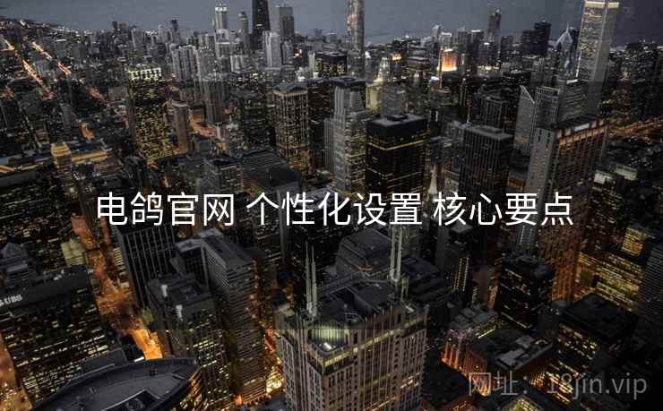 电鸽官网 个性化设置 核心要点