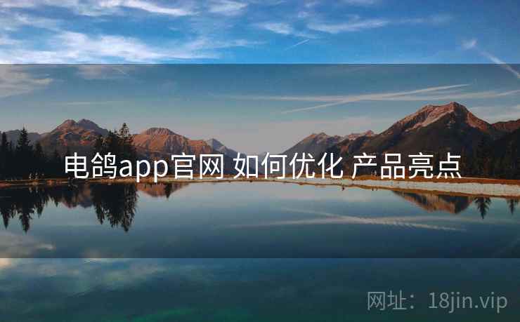 电鸽app官网 如何优化 产品亮点