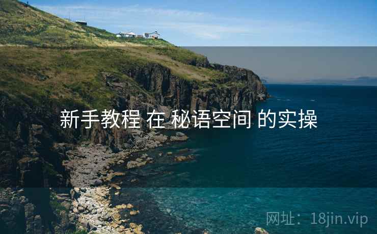 新手教程 在 秘语空间 的实操