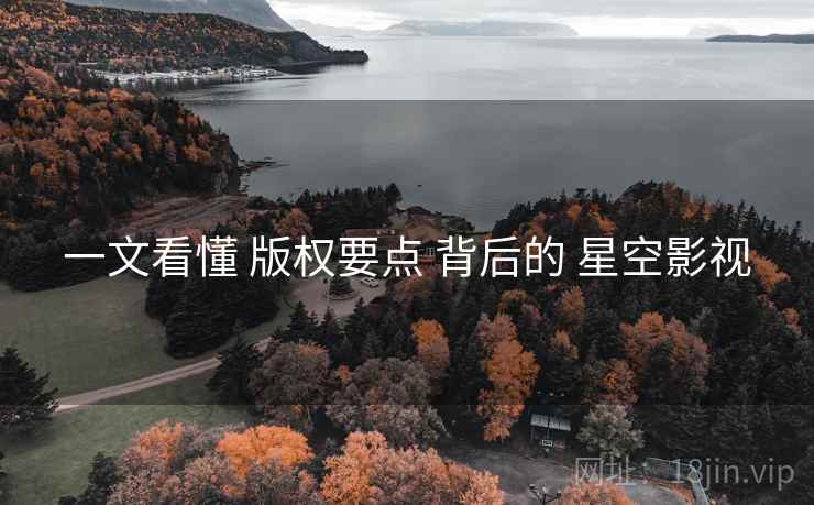 一文看懂 版权要点 背后的 星空影视